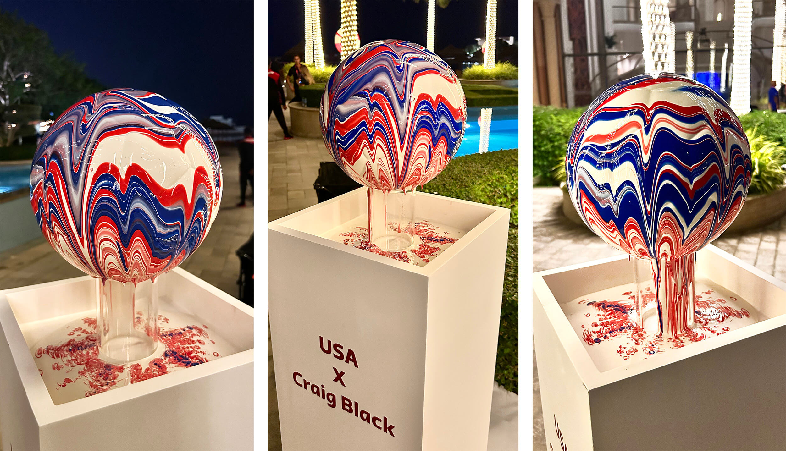 Craig Black x FIFA World Cup 2022_Live Art Performance_Acrylic F Craig Black x FIFA World Cup 2022_Live Art Performance_Acrylic F