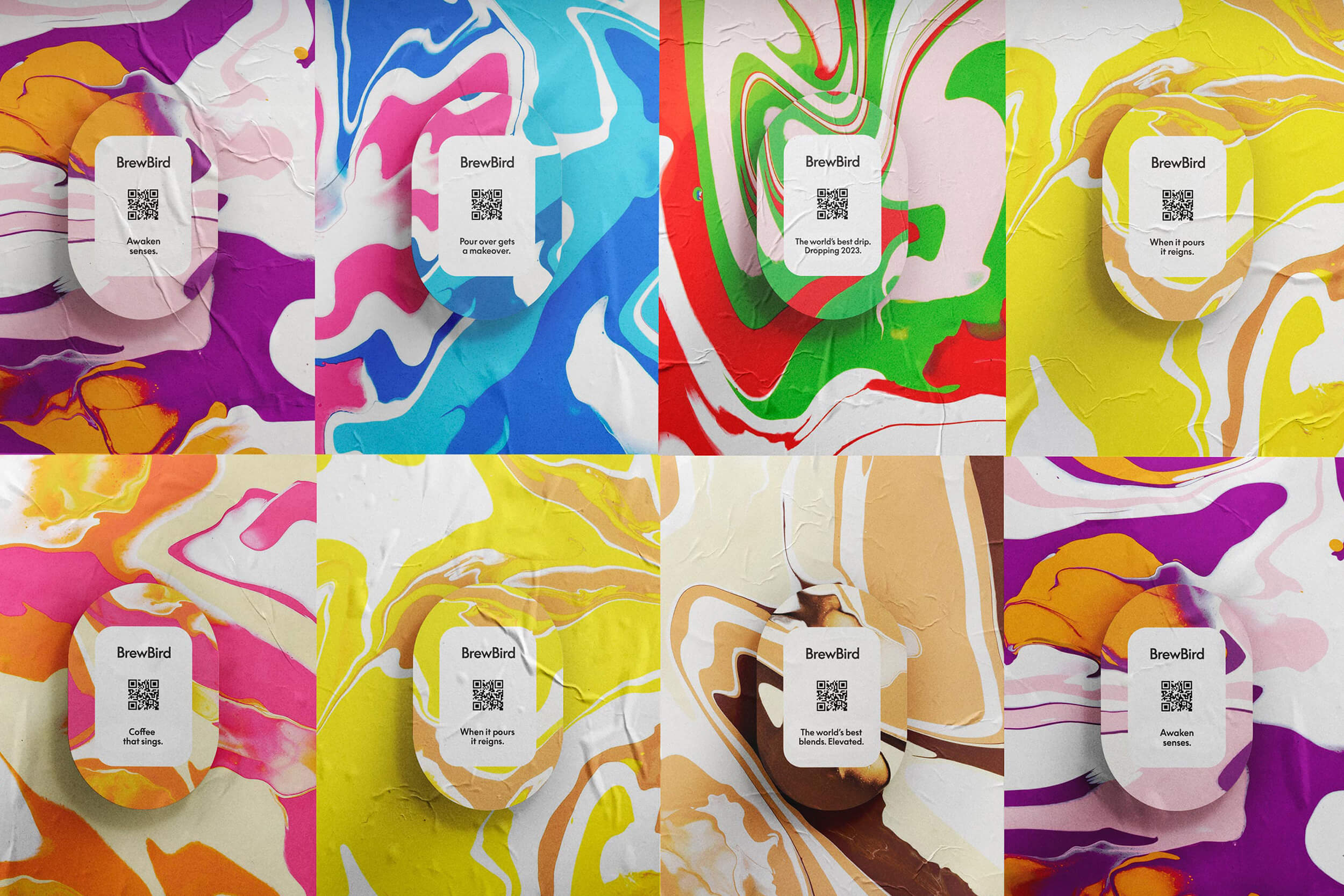 Craig Black x Mucho x BrewBird_Branding and Packaging_Coffee_Acr