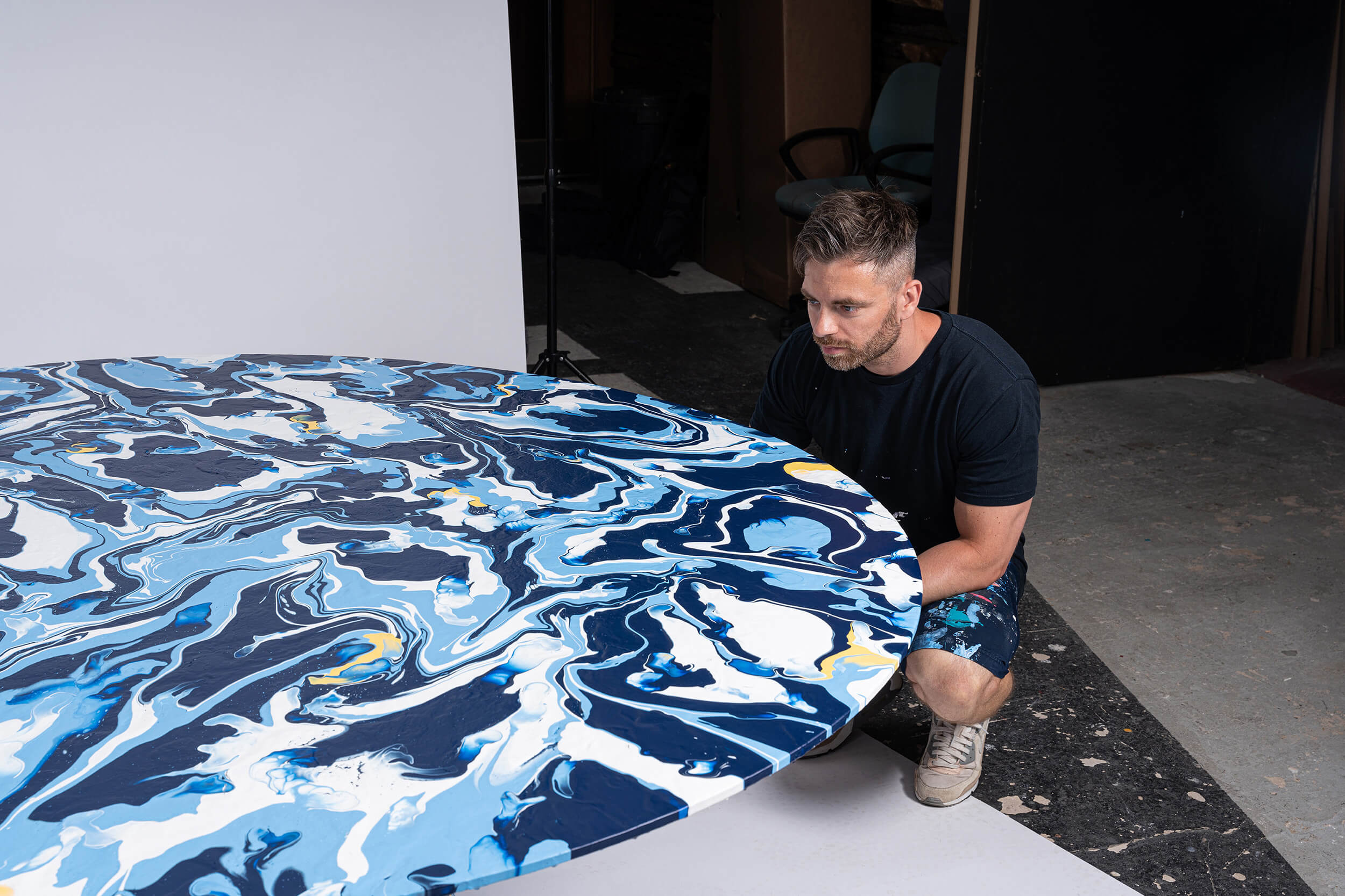 Craig Black x Tottenham Hotspur Football Club_Acrylic Fusion Tab Craig Black x Tottenham Hotspur Football Club_Fusion Table