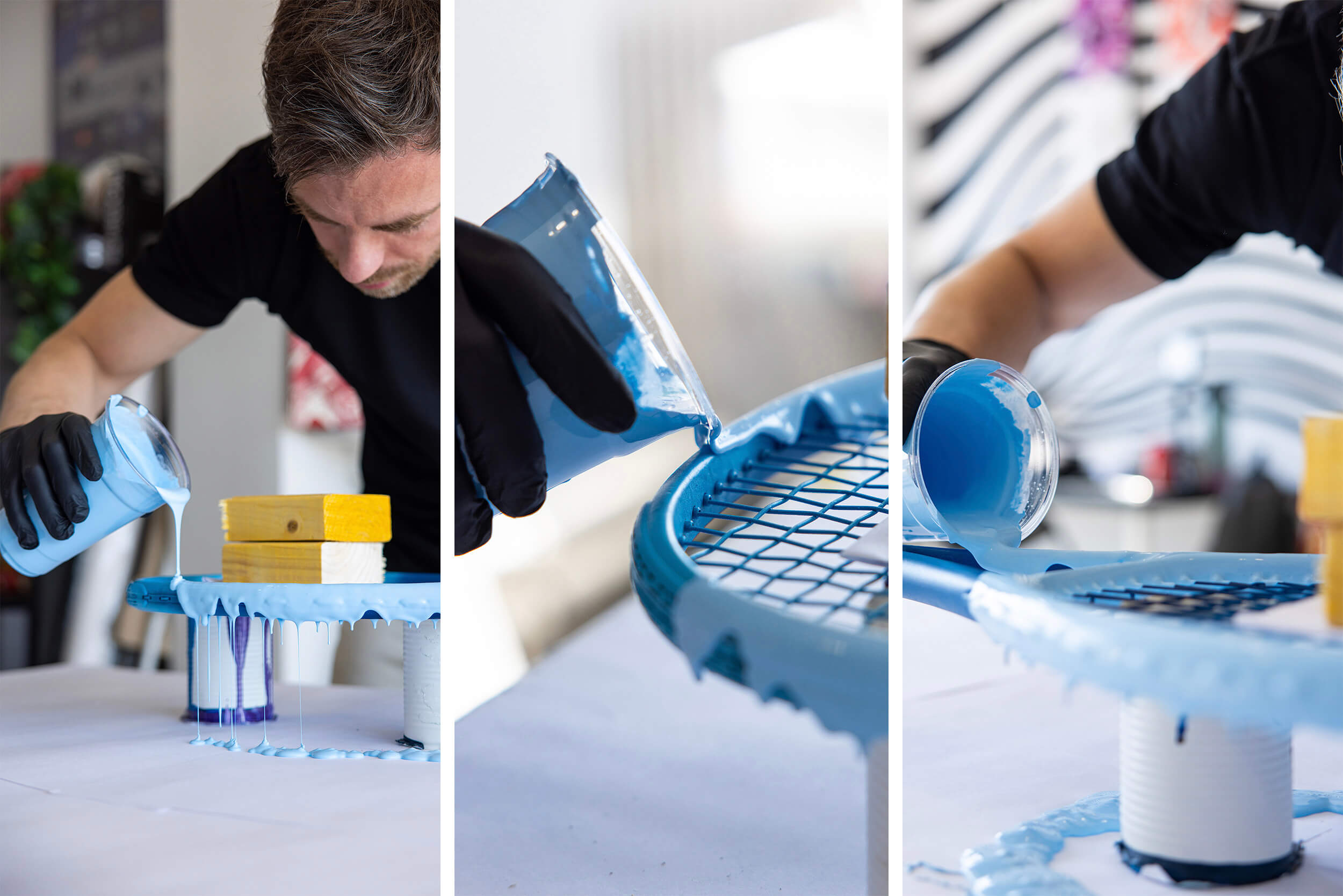 Craig Black x Game, Set and Fusion - Acrylic Fusion Tennis Bat