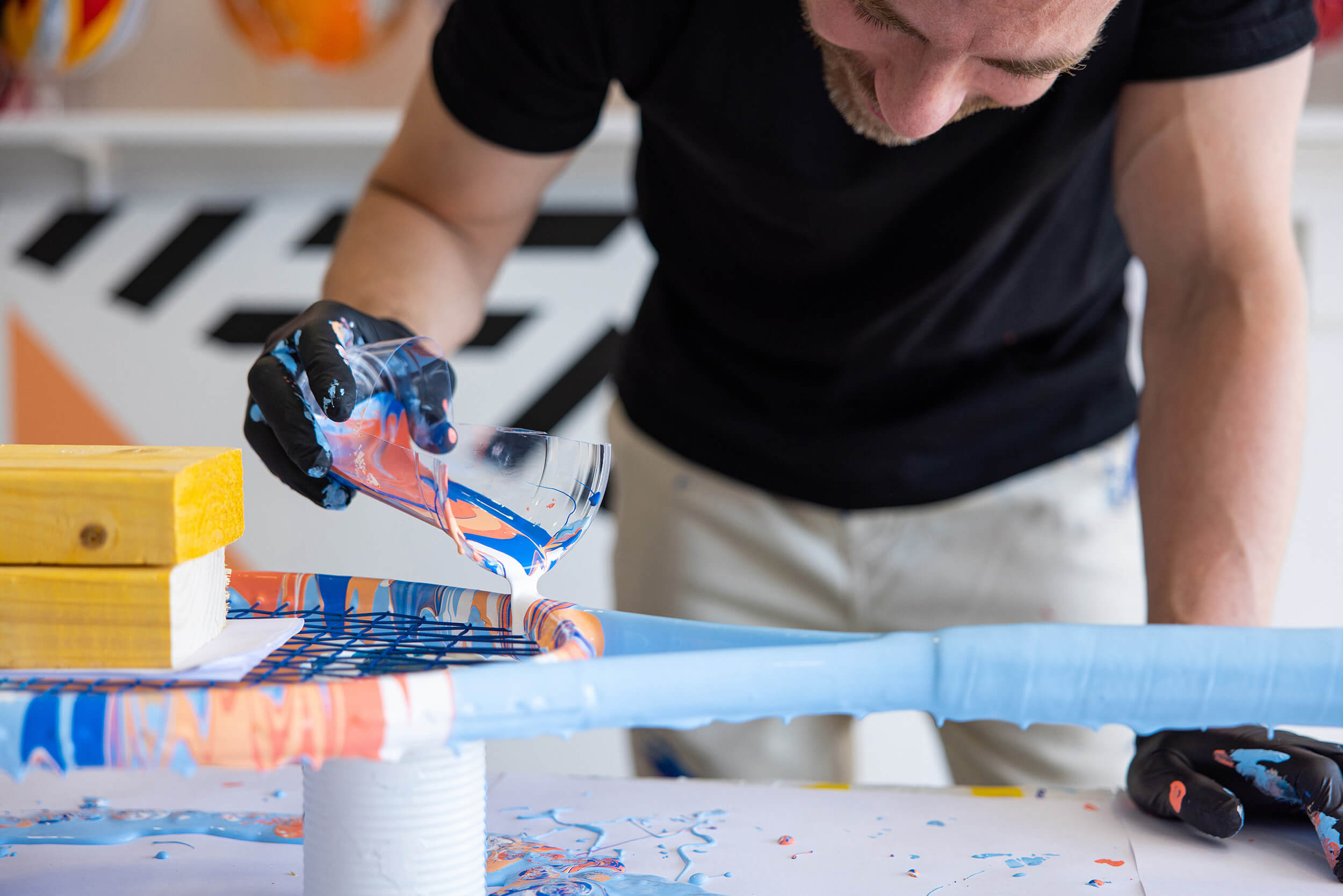 Craig Black x Game, Set and Fusion - Acrylic Fusion Tennis Bat