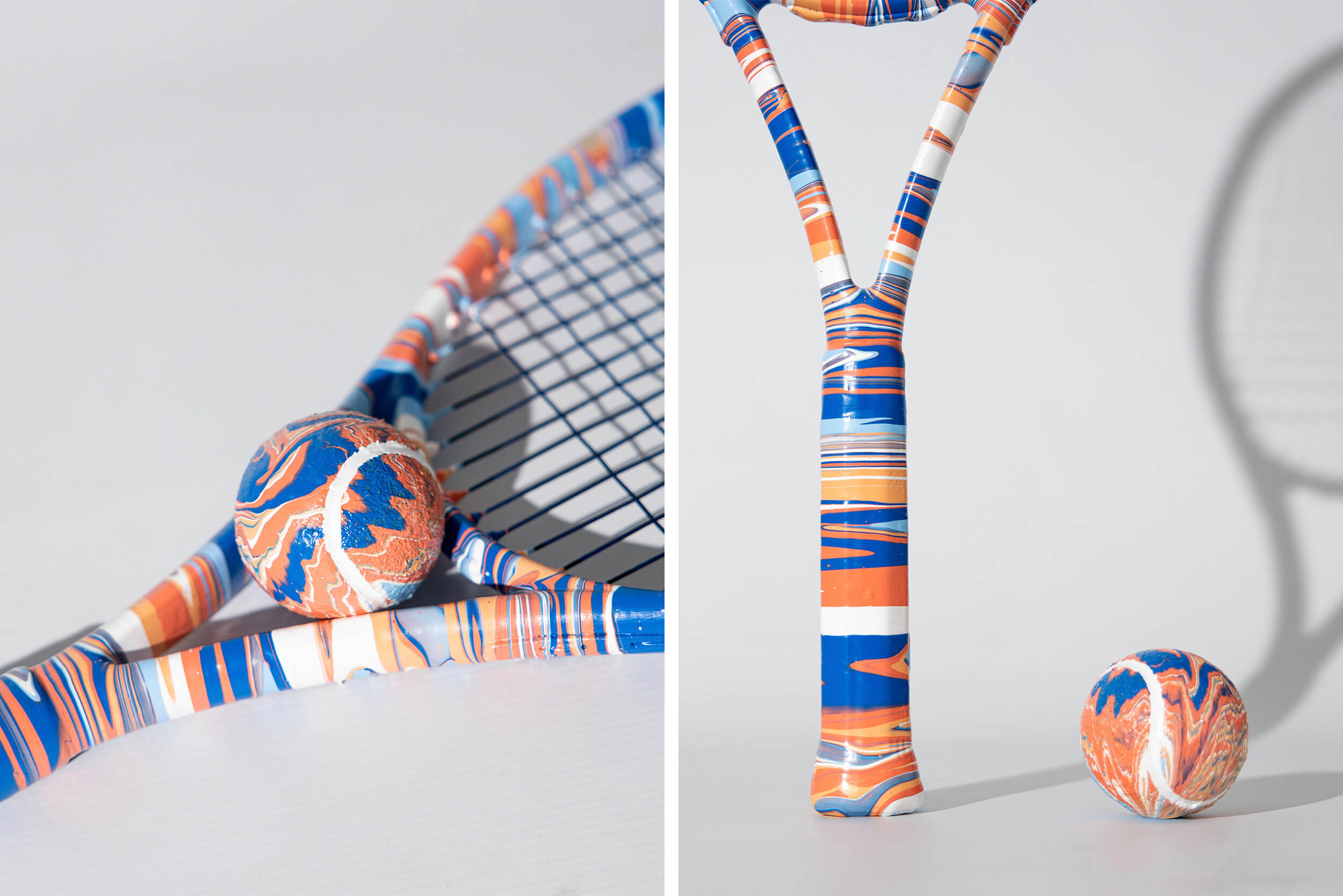 Craig Black x Game, Set and Fusion - Acrylic Fusion Tennis Bat