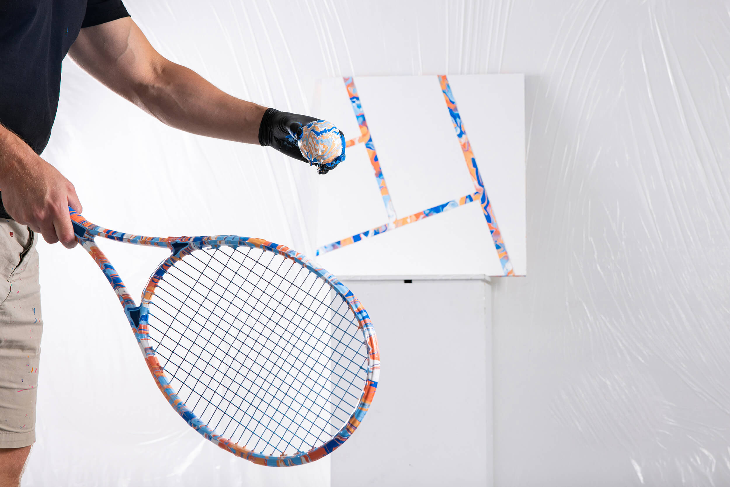 Craig Black x Game, Set and Fusion - Acrylic Fusion Tennis Bat