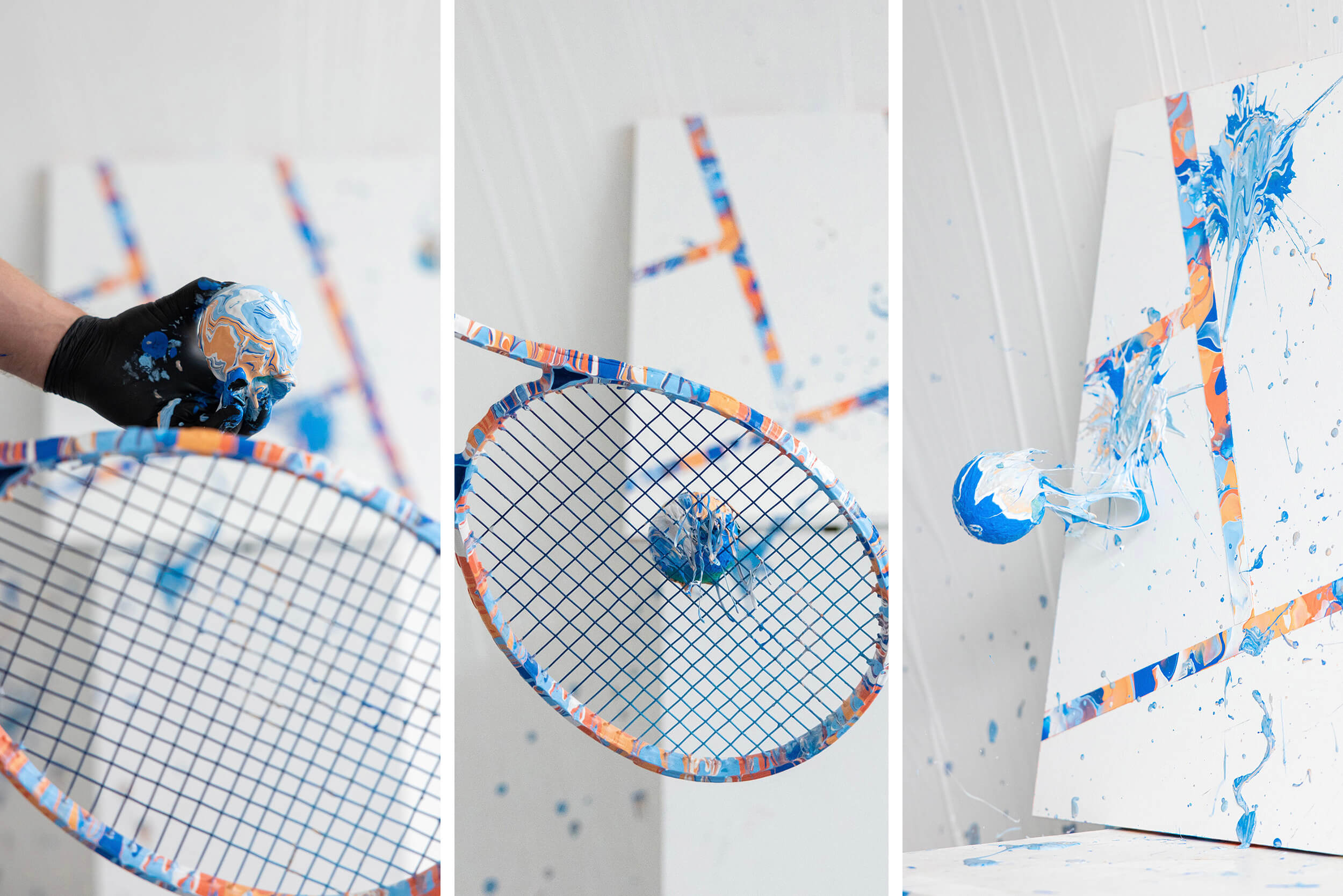 Craig Black x Game, Set and Fusion - Acrylic Fusion Tennis Bat