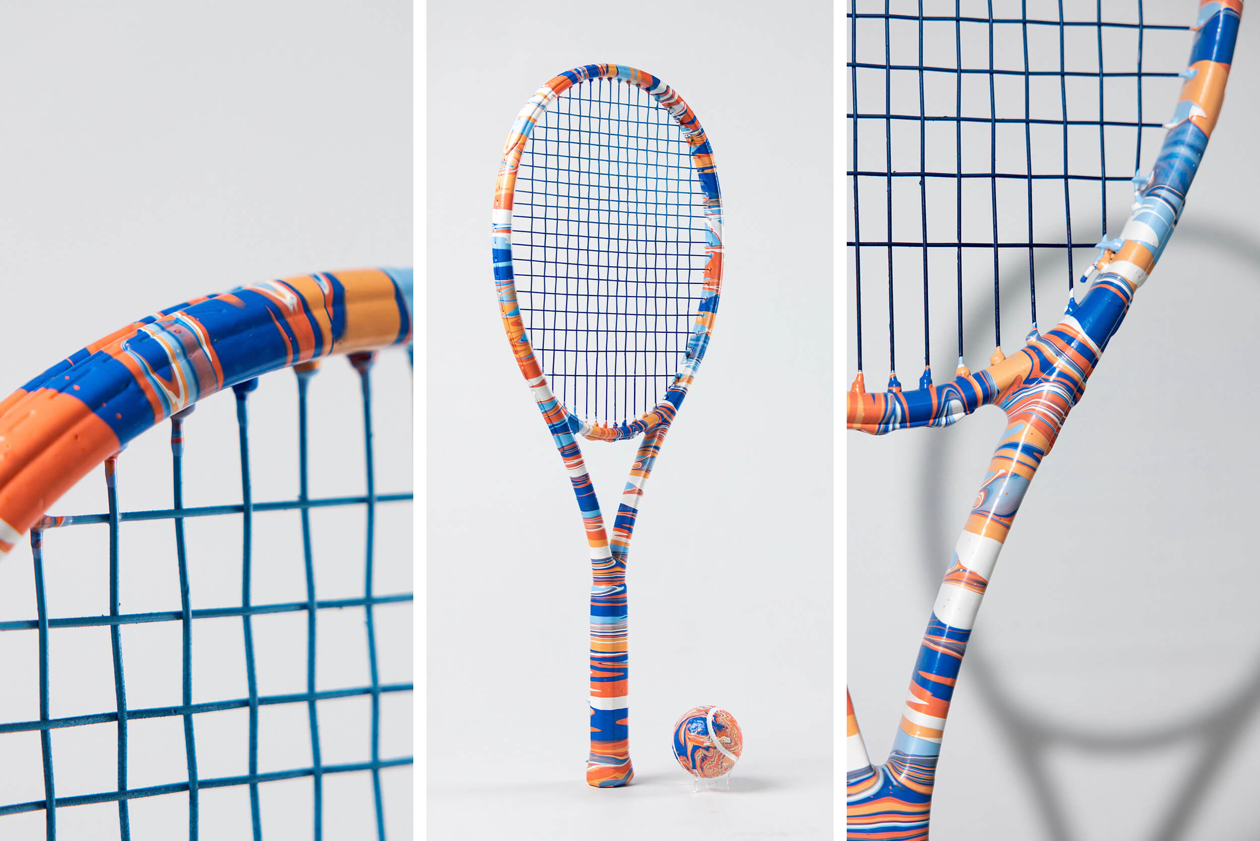 Craig Black x Game, Set, Fusion – Acrylic Fusion Tennis Bat, Bal
