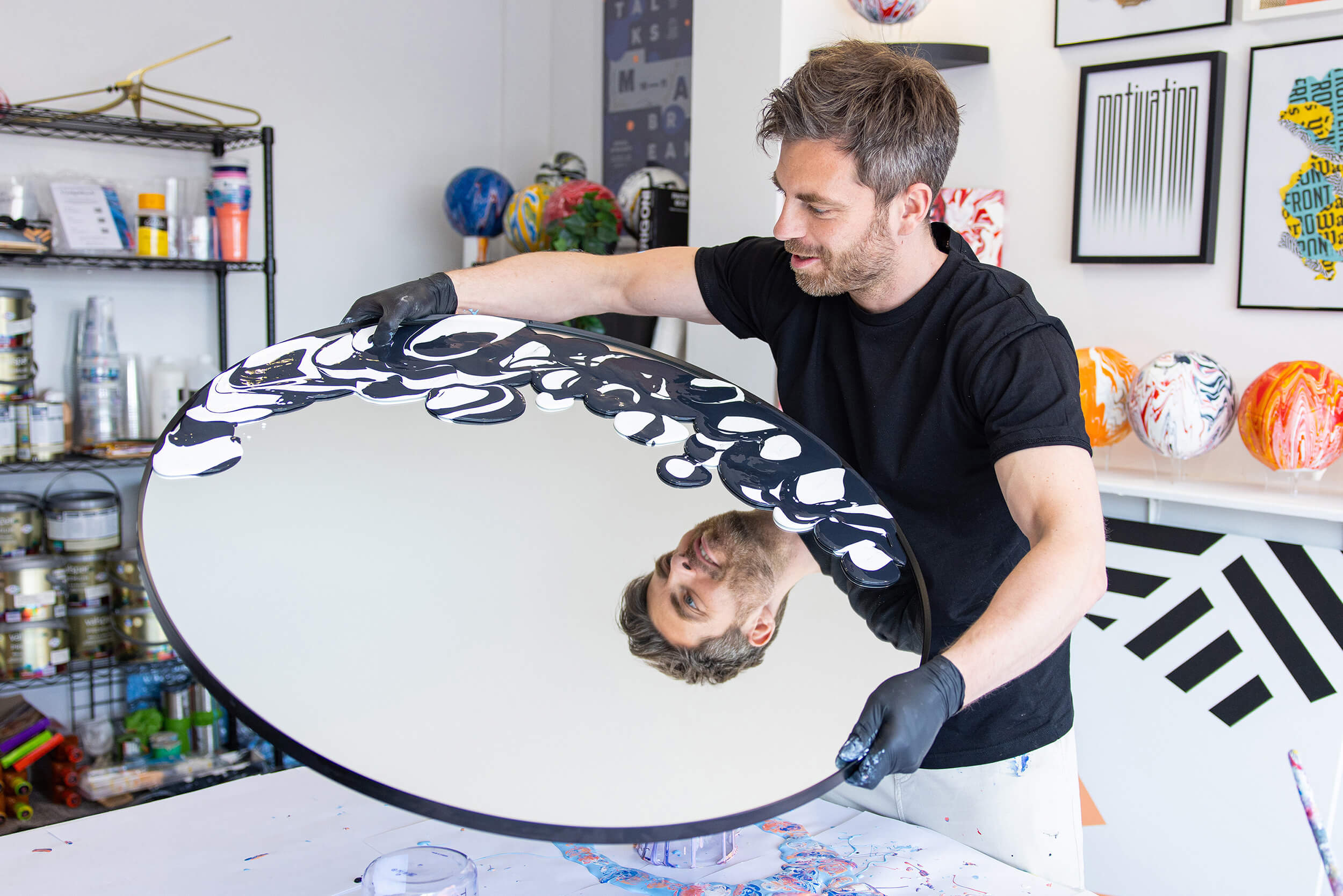 Craig Black x The Lunar Mirror_Acrylic Fusion Mirror_Interiors