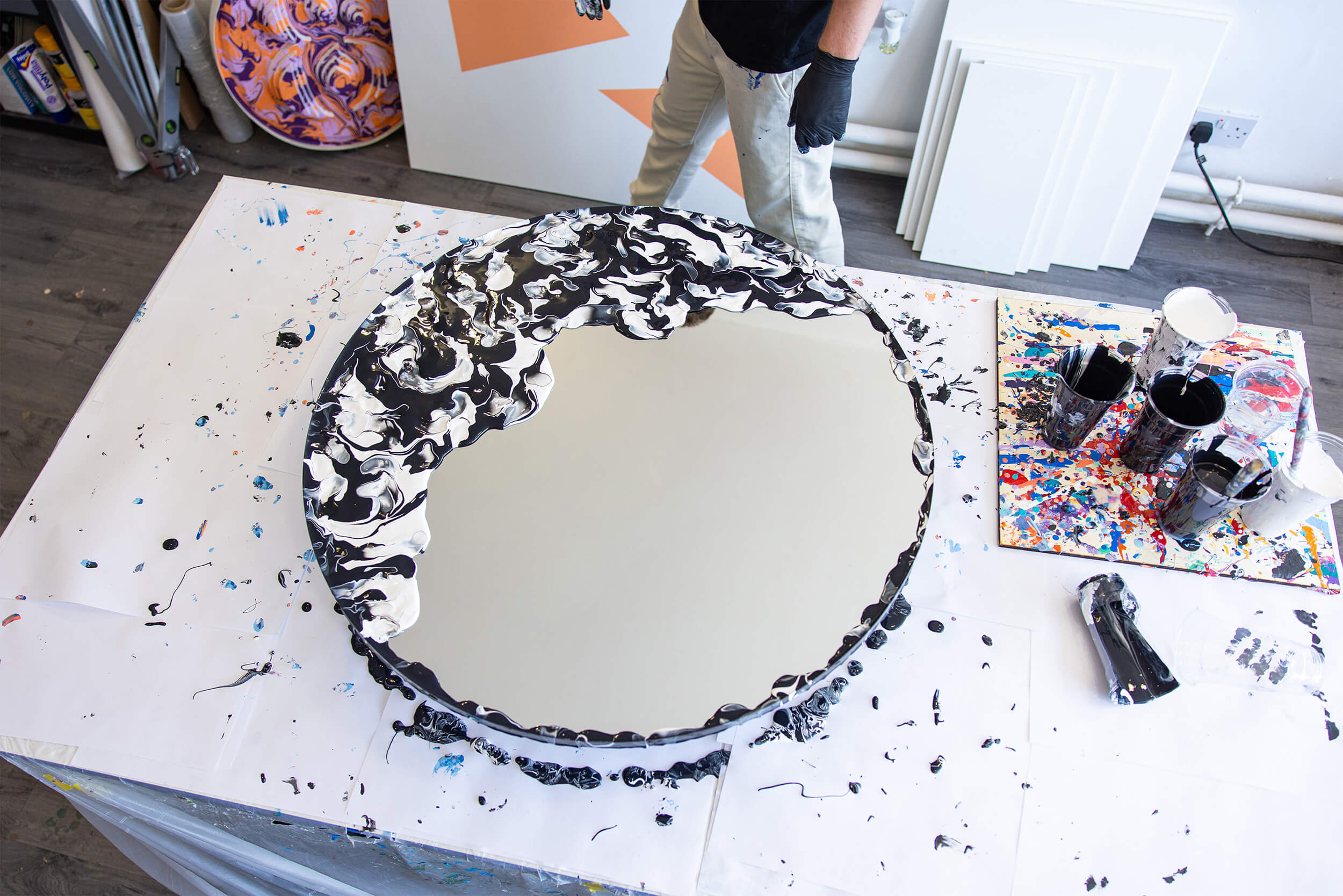 Craig Black x The Lunar Mirror_Acrylic Fusion Mirror_Interiors