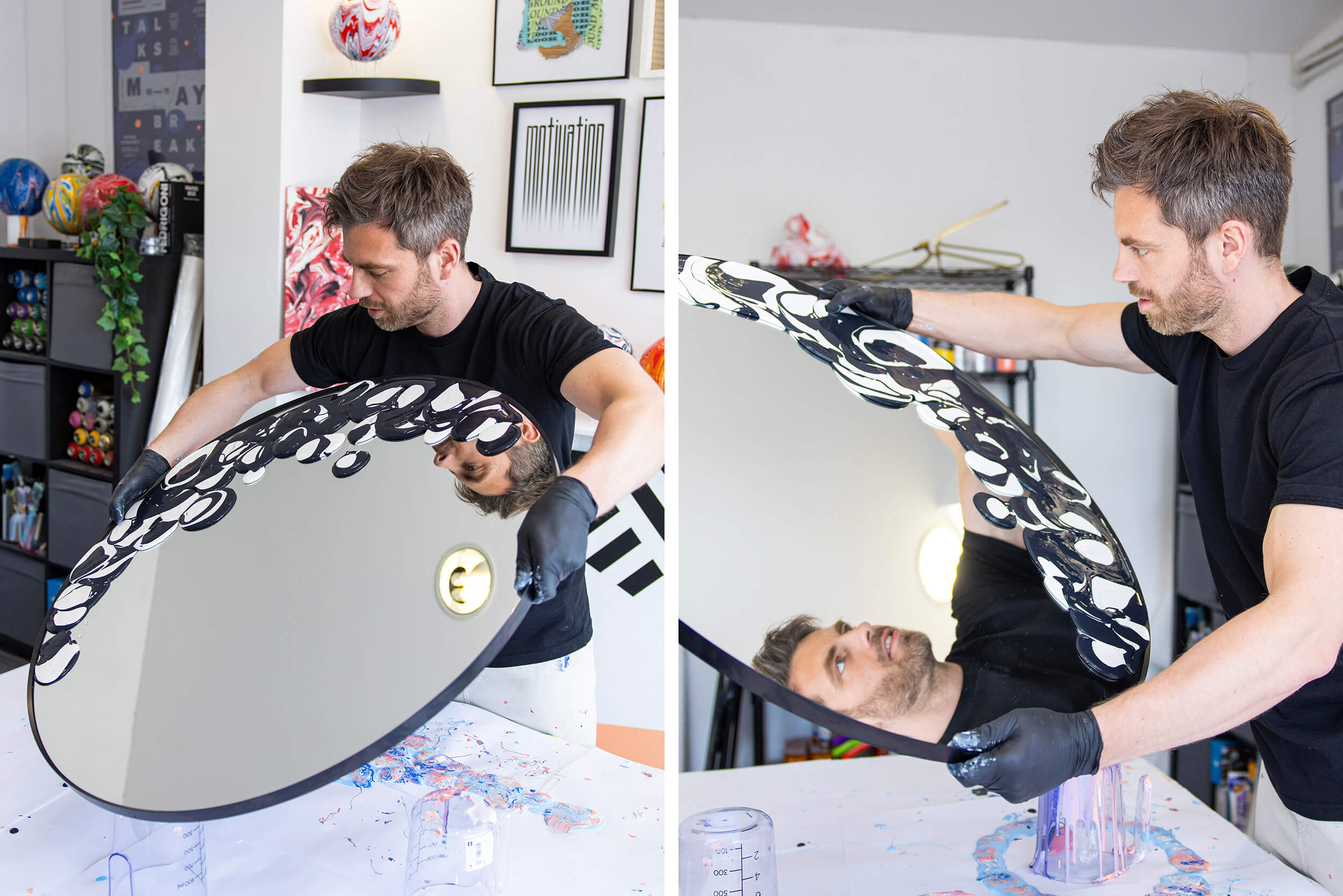 Craig Black x The Lunar Mirror_Acrylic Fusion Mirror_Interior De