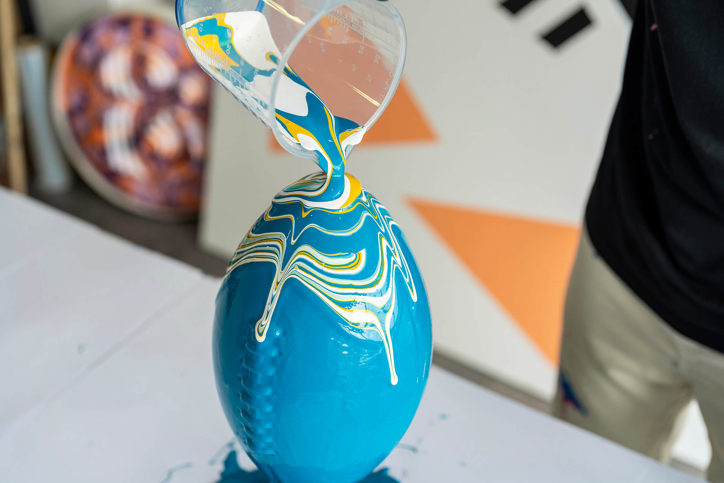Craig Black x Wilson x NFL_Acrylic Fusion American Footballs_Jac Craig Black x Wilson x NFL_Fusion Footballs_Jacksonville Jaguars x Buffalo Bills