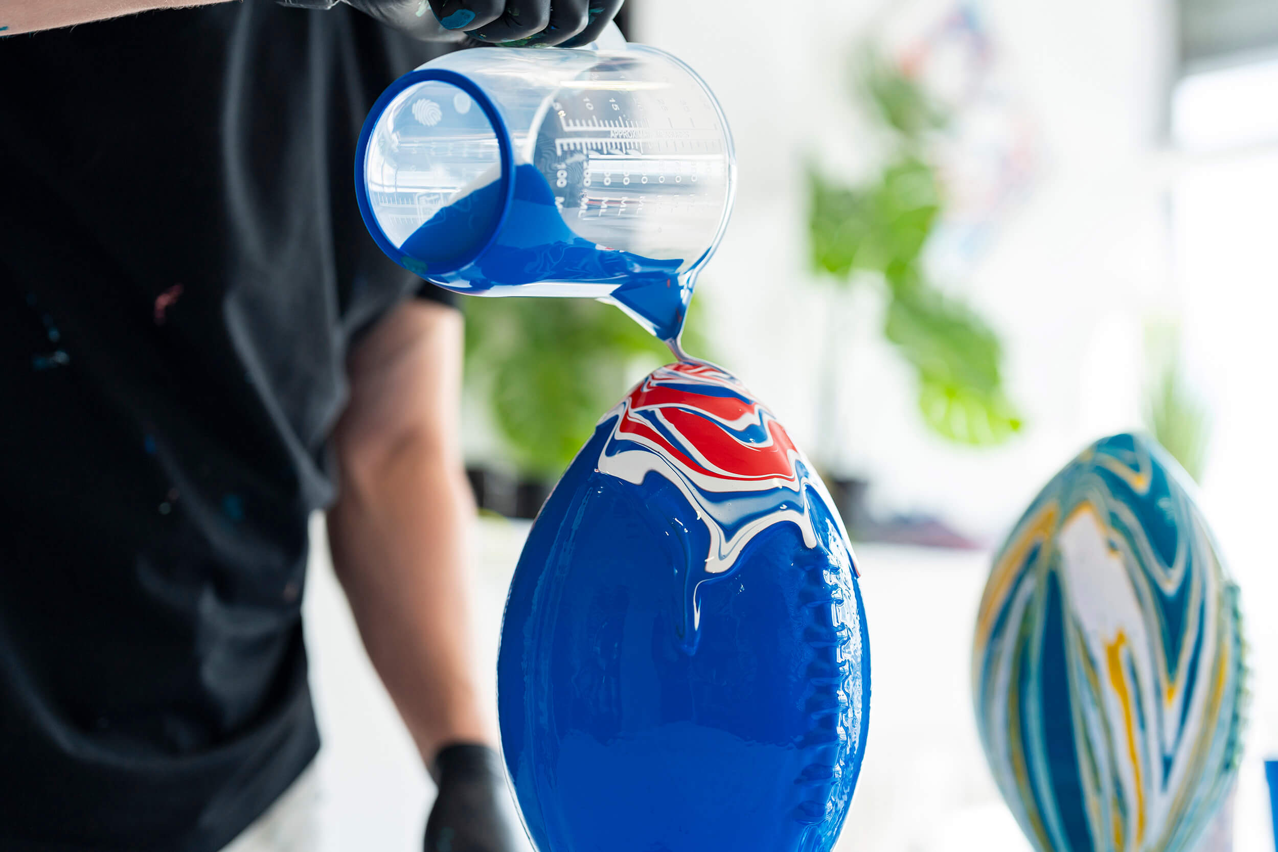 Craig Black x Wilson x NFL_Acrylic Fusion American Footballs_Jac Craig Black x Wilson x NFL_Fusion Footballs_Jacksonville Jaguars x Buffalo Bills