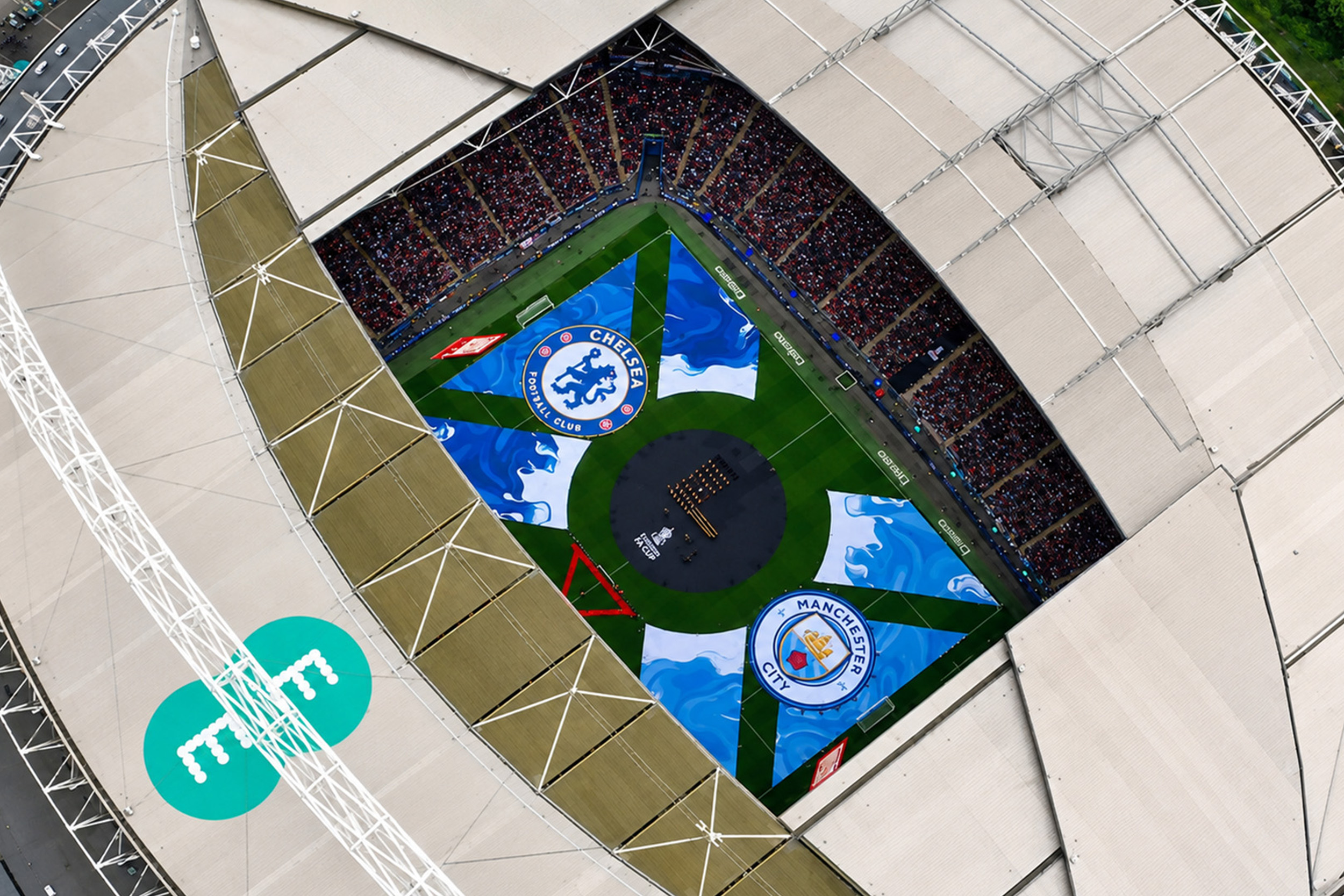 Craig Black x The FA_Acrylic Fusion Texture_The Football Associa Craig Black x The FA_Acrylic Fusion Texture_Football Association